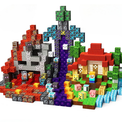 Bloques Magnéticos de Construcción STEM