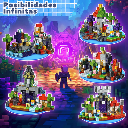 Bloques Magnéticos de Construcción STEM